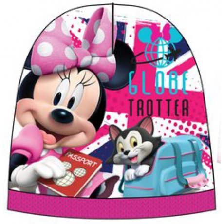 Dievčenská teplá čiapka Minnie Mouse - Disney - ružová