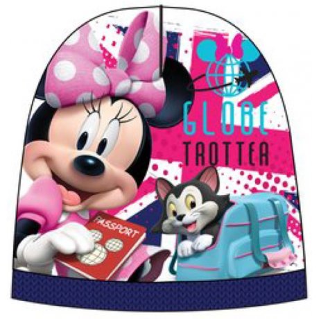 Dievčenská teplá čiapka Minnie Mouse - Disney - modrá