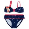 Dievčenské dvojdielne plavky Minnie Mouse - Disney. Modro - červené dievčenské bikiny s obrázkom obľúbenej myšky Minnie a drobnými námorníckymi symboly - kotvami. Spodný diel týchto plaviek má v páse gumu, zo zadnej strany horného dielu je pružný pásik. Materiál plaviek je pomerne elastický, takže sa dobre prispôsobí veľkosti a pohodlne sa nosí.
TIP • Ak si aj Vaše dievčatko obľúbilo príbehy zo štúdia Walt Disney, prezrite si celú našu ponuku produktov s motívom Mickey &amp; Minnie Mouse.
