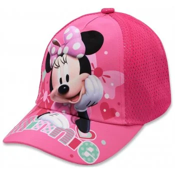 Dievčenská šiltovka Minnie Mouse - Disney - tm. ružová