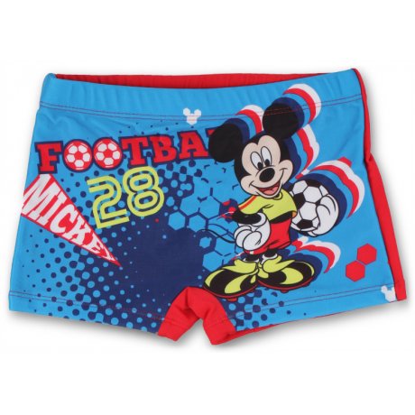 Chlapčenské plavky boxerky Mickey Mouse - červené