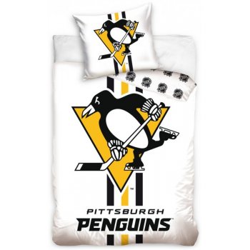 Hokejové obliečky NHL Pittsburgh Penguins - biele