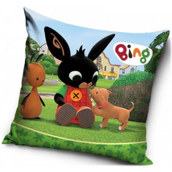 Povlak na vankúš Zajačik Bing a šteniatko