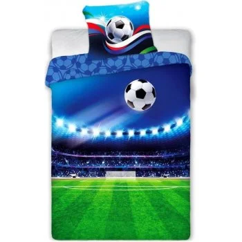 Bavlnené posteľné obliečky Futbalový štadión
