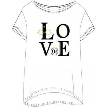 Dámske tričko na spanie Harry Potter - LOVE