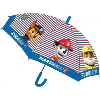 Detský vystreľovací dáždnik Paw Patrol - Chase, Marschall a Rubble