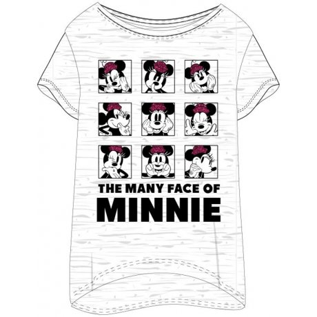 Dámske tričko na spanie Minnie Mouse - The many face of Minnie