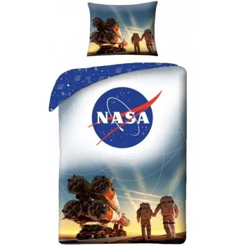 Bavlnené posteľné obliečky NASA - Bajkonur