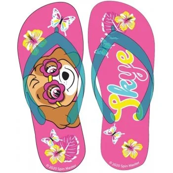 Plážové žabky Paw Patrol - Skye