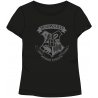 Dámske tričko s okrúhlym výstrihom a krátkym rukávom Harry Potter s logom školy čarodejníckej v Bradaviciach na hrudi. Toto tričko ponúkame v čiernom, alebo červenohnedom prevedení - viď výber veľkosti a farby nižšie.