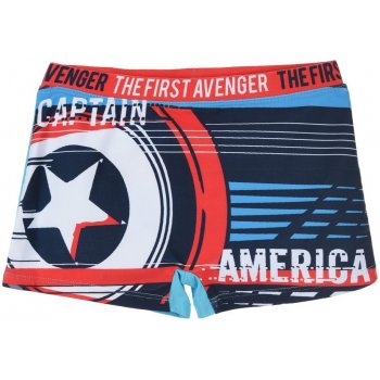 Chlapčenské plavky boxerky Captain America - MARVEL