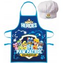 Chlapčenská zástera s kuchárskou čiapkou Paw Patrol - Charged Up
