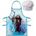 Dievčenská zástera s kuchárskou čiapkou Ľadové kráľovstvo 2 - Believe in The Journey