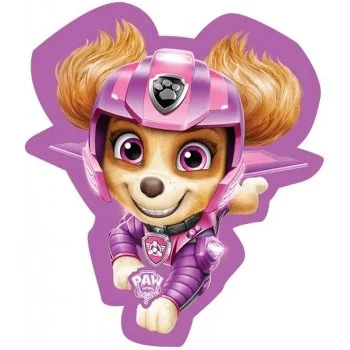 Tvarovaný vankúšik Paw Patrol - Skye v akcii