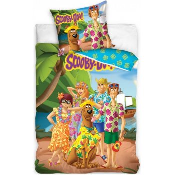 Bavlnené posteľné obliečky Scooby-Doo - Dovolenka na Havaji