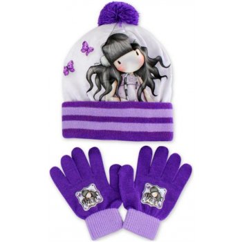 Dievčenská zimná čiapka + prstové rukavice Gorjuss - Santoro London