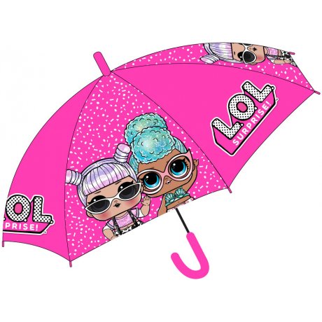 Dievčenský vystreľovací dáždnik L.O.L. Surprise - ružový