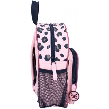 Dievčenský batoh Disney - Minnie Mouse s trblietavou mašľou
