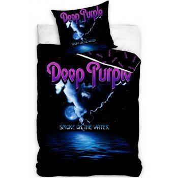Bavlnené posteľné obliečky Deep Purple - Smoke on the Water
