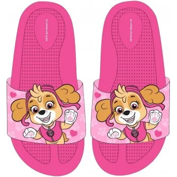 Dievčenské gumové pantofle Paw Patrol - Skye
