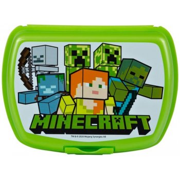 Box na desiatu Minecraft s klipsou